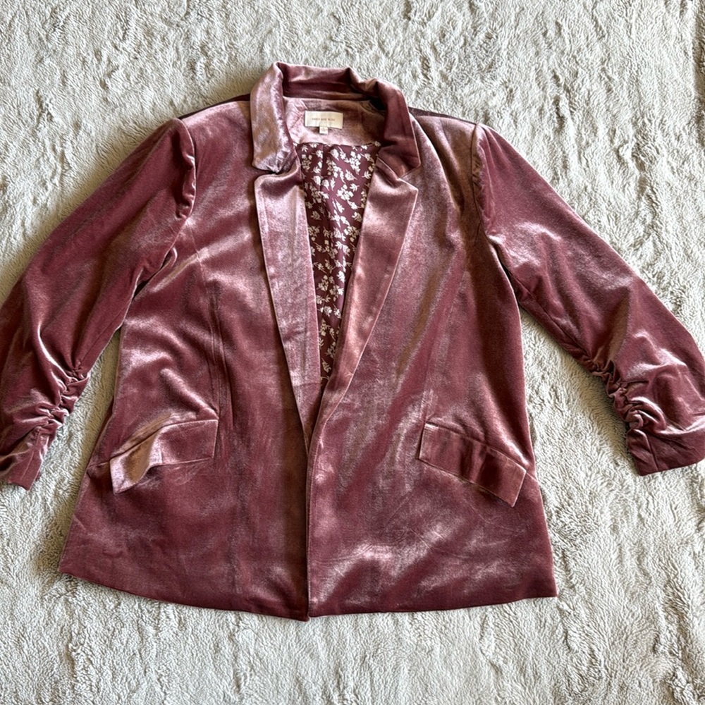 Velvet Blazer